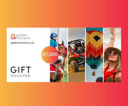 €1,000 Flexible Golden Moments Gift Voucher