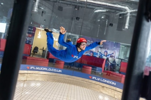 London: iFLY Indoor Skydiving at The O2