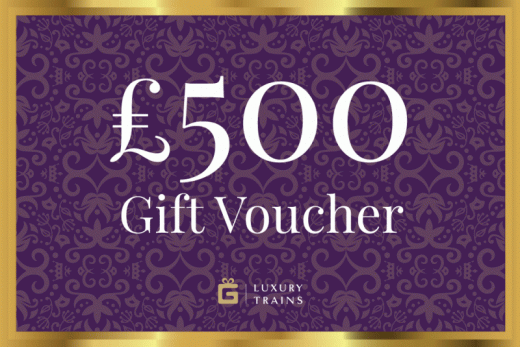 £500 Luxury Train Gift Voucher