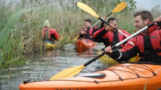 Kayaking in Galway