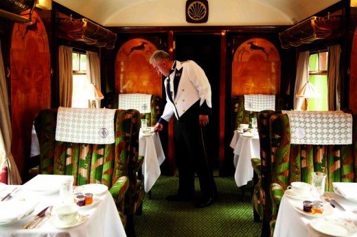 Belmond British Pullman Murder Mystery Lunch Luxury Train Journey