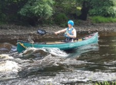 Canoeing in Wales