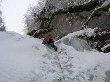 Arrampicata sul ghiaccio per 4 persone