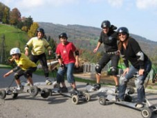 Mountain Boarding in Hasenstrick, Switzerland